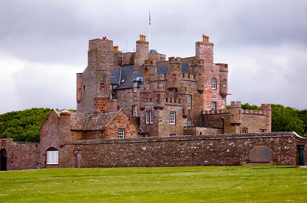 Castle of Mey, the most northerly inhabited castle on the British mainland, was the summer home Her Majesty Queen Elizabeth The Queen Mother