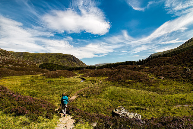 The Angus Walking Festival features a variety of guided walks to take you through some stunning Angus scenery. Photo credit: -AlFa-