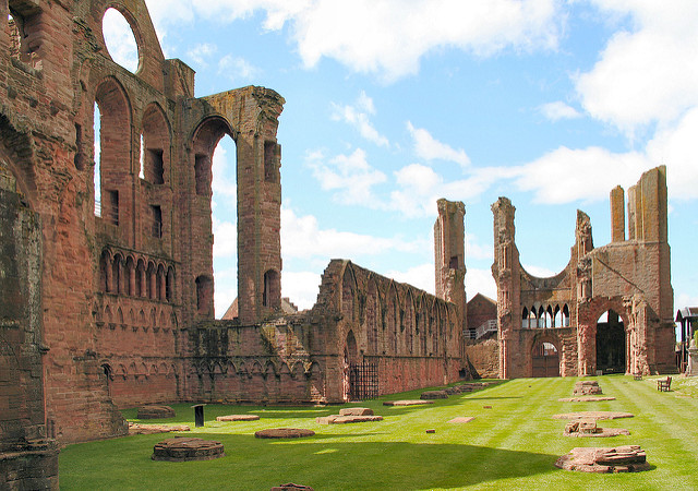 Arbroath Abbey, associated with the Declaration of Arbroath of 1320. Photo credit: alternateangle
