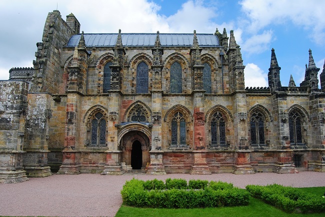 Rosslyn Chapel, founded in 1446, continues to hold services weekly. Visitors can explore the chapel, grounds, and visitor centre. Visit their website for full details on opening hours and prices.