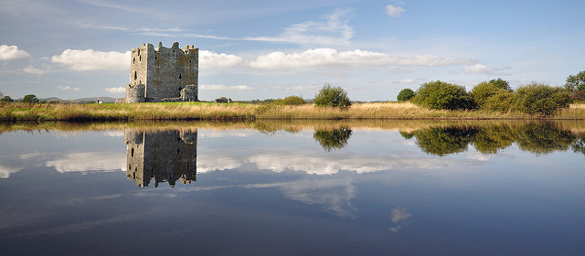 Threave Castle is situated on an island and can only be reached by boat. Photo credit: Paul Stevenson