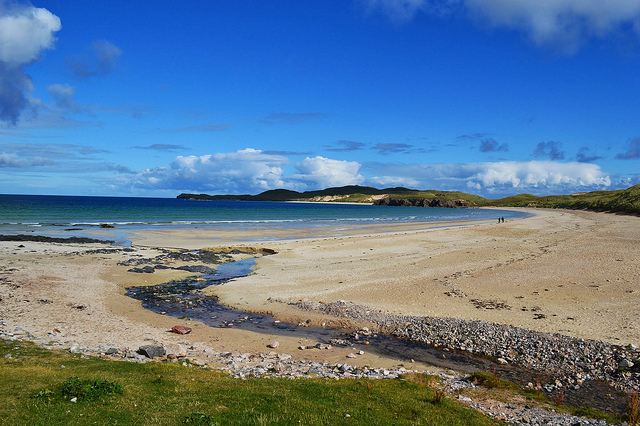 The north coast of Scotland has some of its finest beaches. They’re a long drive away, but very much worth the journey. Photo credit: Dwilkinson
