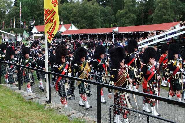 The Braemar Gathering has been running in its present form since 1832. Events include heavy lifting, pipe bands, dancing, tug o’ war and other athletic competitions. Photo credit: HandsLive