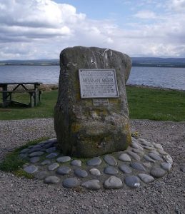 Brahan Seer Memorial Stone at Chanonry Point [credit; dave conner flickr]